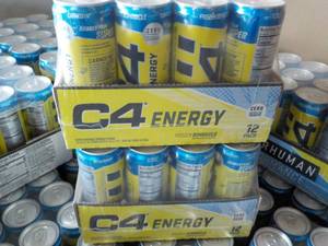 2 - 12 Packs C4 Energy Drink Zero S...