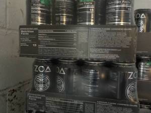 2 - 12 Packs ZOA Energy Drink Zero ...