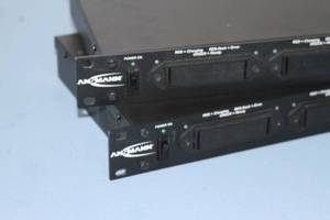 lot 50 image: Lot of 2 - Ansmann 19 Professional 16 Rack-Mount Charging Station  Systems with 16 Battery Capacity