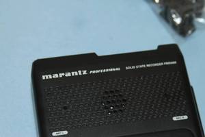 lot 65 image: Marantz Pro Audio PMD660  PMD-660 Handheld Portable Digital Audio Recorder