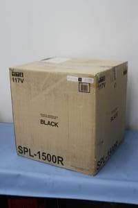 lot 4 image: Velodyne Acoustics SPL Series 15 Audiophile 1000-Watt Sub Woofer Bass DSP-Controlled Home Theater Subwoofer - Model SPL-1500R
