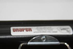 lot 107 image: Draper Luma 2 Wall  Ceiling Manual Widescreen Video Projection Screen - 109 Diagonal