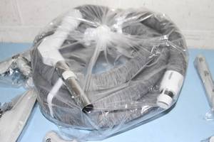 lot 124 image: New - Central Vacuum Vac Hose & Accessories  Attachments