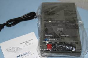 lot 106 image: Lot of NEW Maxell Audio Cassettes and NEW Ampli-Vox Audio Cassette Player  Recorder System