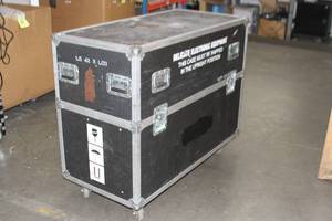 lot 126 image: LG Flatron 42 Widescreen HD LCD Monitor - Model M4212C-BA with Heavy Duty ATA-Rated Hard-Sided Storage Shipping Case