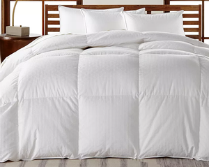 lot 33 image: Brand New Macys Hotel Collection European White Goose Down Heavyweight King Comforter