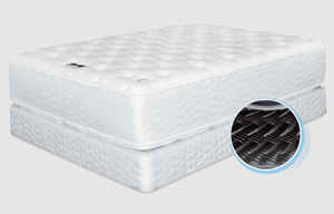 lot 8 image: Brand New Serta Perfect Sleeper Hotel Series Diamond Extra Plush 11.5 Queen Mattress