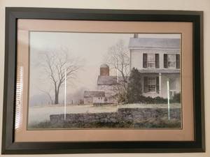 lot 04 image: Beautiful First Signs of Spring Framed Art Print by Ray Hendershot- 36 x 24