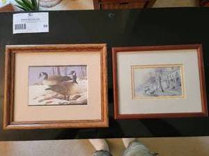 lot 59 image: Two Framed Portrait Set 11x9 & 10x8