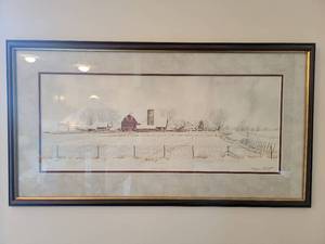 lot 61 image: Jon Crane 1991 Print 13x17