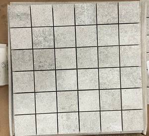lot 81 image: 30 Sheets Azuliber Hercules Perla Premium Porcelain Mosaic Tile