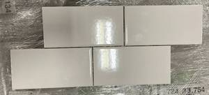 lot 86 image: 60 Sq Ft 3 x 6 Snow White Subway Wall Tile