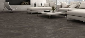 lot 34 image: 116 Sq Ft Azuliber Tucson Marron 12 x 24 Premium Porcelain Tile