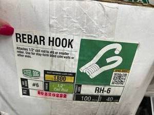 1 BOX REBAR HOOKS