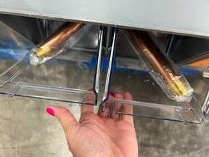 5 TRAY BIN ASSORTED BRASS FITTINGS
