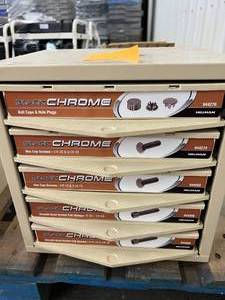5 DRAWERCABINET ASSORTED BLACK CHROME SCREWS