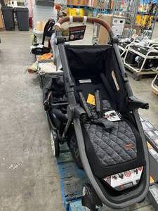 NEW, DISPLAY MODEL MONBEBE TRUE COMFORT SEATSTROLLER. TRAVEL SYSTEM