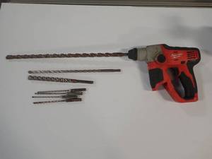 Milwaukee (13mm) SOS Plus Rotary Hammer  includes some extra drill bits  no battery