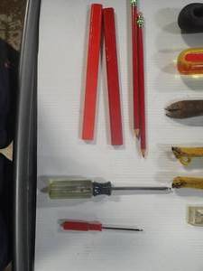 Miscellaneous Tool Box, See Photos for Exact Contents, Everything in Great Condition