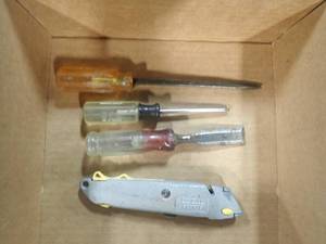 Miscellaneous Tool Box, See Photos for Exact Contents, Everything in Great Condition
