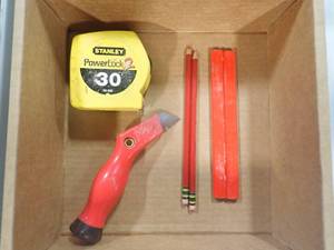 Miscellaneous Tool Box, See Photos for Exact Contents, Everything in Great Condition