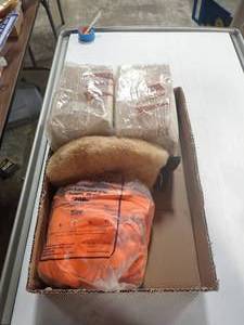 Shop towels  Drying Glove  Bag of Rubber Gloves