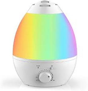 lot 2 image: The Color Changing Humidifier With Aroma Diffuser by Bell  Howell