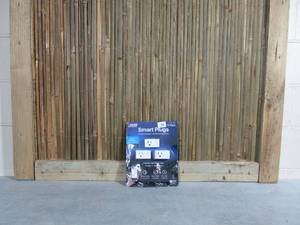 lot 28 image: Feit Electric WiFi 15amp Remote Access Voice Control Smart Plugs 3-Pack