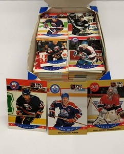 lot 3 image: 1993-94 Topps Premiere Hockey Series 2 Vending Box 500ct (3 Boxes) and Hockey Card Lot