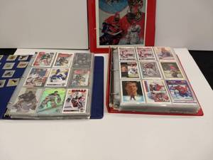 lot 4 image: Patrick Roy & Dominik Hasek Binders (Huge Selection of the 2 Stars)