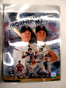 lot 15 image: (3) Binders Full of Glossy Photos of Minnesota Twins Players & Justin Morneau