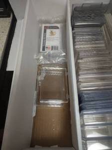 lot 32 image: $$$$$ Great Value $$$$$ Huge Supply Lot of Top Loaders Penny Sleeves and Hard Cases and much, much more