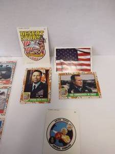 lot 34 image: 1991 Topps Desert Storm Cards & 1992 Upper Deck Comic Ball Cards