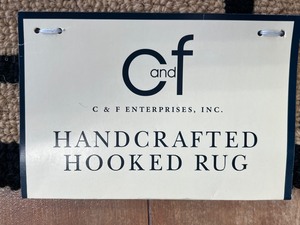 New Hooked Rug- Home is Where the Cat Is