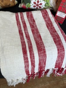 Lovely Holiday Themed Home Decor Items including a Pair of Beautiful Throw Pillows, Blanket and More