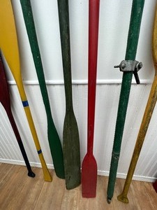 Fun Collection of Seven Colorful OarsPaddles