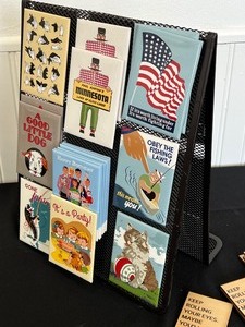 Store Ready Magnet Display Stand with a Variety of Fun Magnets