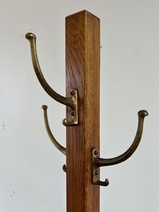 Vintage Oak Hat or Coat Tree