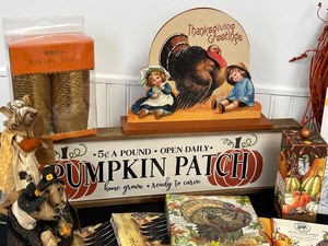 Variety of Fall Home Decor