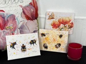 Throw Pillow and Canvas Prints by Bree Merryn