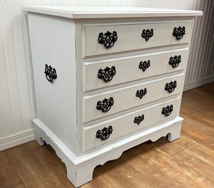 Petite Vintage Painted Chest of Drawers
