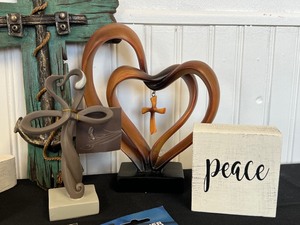 Collection of Decorative Crosses and More