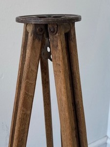 Vintage Wooden Tripod