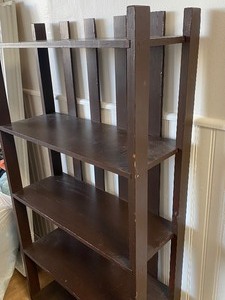 Vintage Arts and Crafts Style Bookshelf