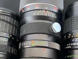 Variety of Camera Lenses