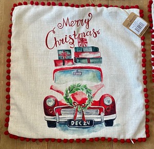 Set of Four Christmas Themed Pillow Shams
