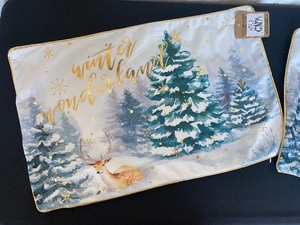 Pair of Winter Wonderland Pillow Shams