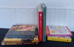 Variety of Home Decorating Books
