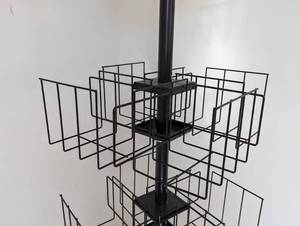 Rotating Display Rack