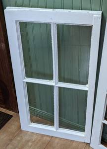 Pair of Painted Windows